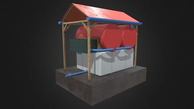 lluvia agua coleccionista idea modelo descargar gratis 3d anshi anshinowara 02e6bb4 3d print model - Mito3D