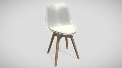 realista moderno madera silla 3d modelo calp1 31e02ec 3d print model - Mito3D