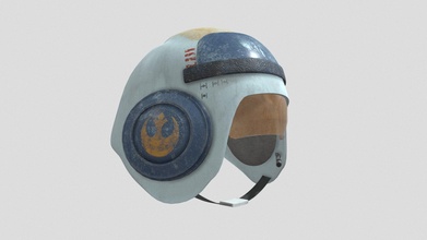 rebel pilot helmet concept - download free 3d model kimmurzin 70c1469 3d print model - Mito3D