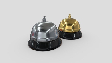 reception bell - buy royalty free 3d model plaggy 9ad397f 3d print model - Mito3D