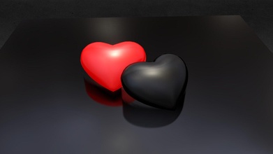 rouge noir cœur emoji lowpoly acheter royalties libre 3d modèle behnam gbehnamg 1d9b1f2 3d print model - Mito3D