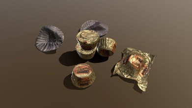 reese's pieces wrapper - buy royalty free 3d model dreamyd e3d72e1 small candy foil reeses substancepainter maya 3d print model - Mito3D