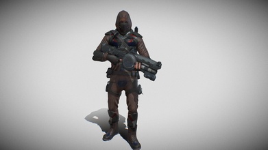 remaster character soldier - 3d model stebasla artist nikie-o 9673775 3d print model - Mito3D