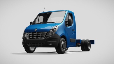 renault master singlecab dw e20 chassis 2010 - buy royalty free 3d model creator b08f828 3d print model - Mito3D