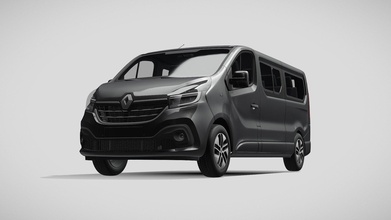 renault trafic spaceclass 2019 lwb - buy royalty free 3d model creator d7be2a0 3d print model - Mito3D