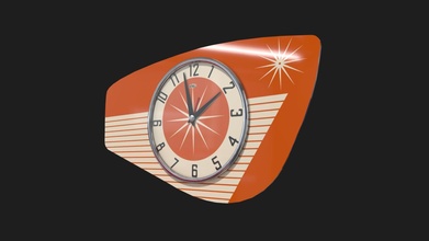 rétro 'royale' l'horloge acheter royalties libre 3d modèle dimanches studios 814b9db 3d print model - Mito3D