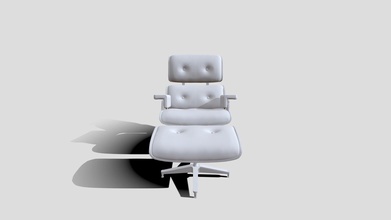rétro chaise 3d modèle lama 75d2247 3d print model - Mito3D