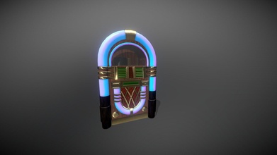 retro Jukebox download frei 3d Modell Maxwell mccurry maxwellmccurry 53363aa 3d print model - Mito3D