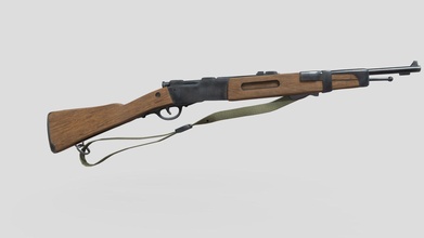 rifle - buy royalty free 3d model seyfeyared c64a5f8 3d print model - Mito3D