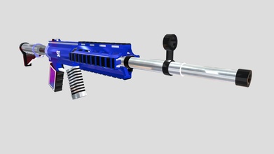 rifle ak90 - download free 3d model anadhy 9e9012c 3d print model - Mito3D