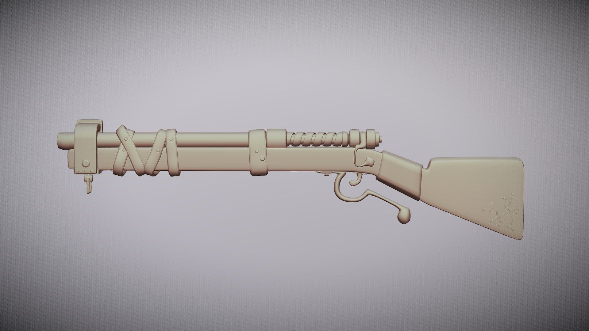 fucile pistola Scarica gratuito 3d modello solitario ariete jaedan 61b5e98 3D print model - Mito3D