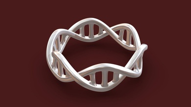 Ring DNA Twist Kaufen Lizenzgebühren frei 3d Modell marat 1aad73c 3d print model - Mito3D
