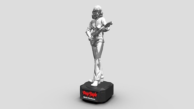 ritchie blackmore deep purple - 3d printing buy royalty free model ronnie yonk 537a8bc 3d print model - Mito3D