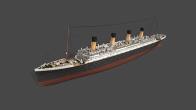 rms titanic - 3d model vandragon 89a6216 3d print model - Mito3D