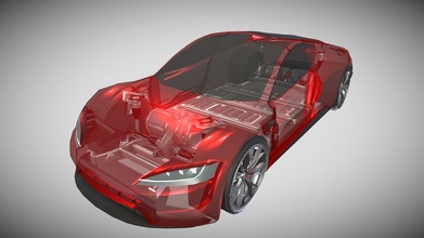 roadster obj - buy royalty free 3d model dragosburian e7fb45d 3d print model - Mito3D