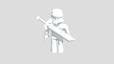 roblox character model - 3d dimensional games 9adce16 3d print model - Mito3D