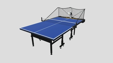 robo-pong table tennis - 3d model zulhilmi zakaria b666d8b 3d print model - Mito3D