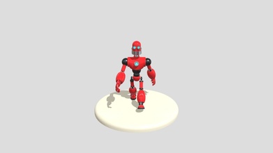 robot walking animation - download free 3d model mateus motti mateusmotti 60310b3 3d print model - Mito3D