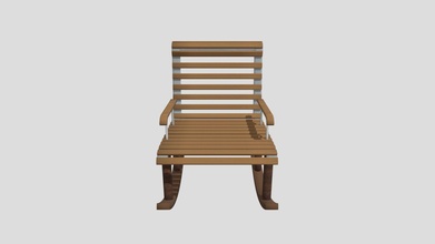 rocking chair - download free 3d model stefand 40db958 3d print model - Mito3D