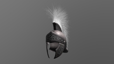 roman imperial gallic helmet - buy royalty free 3d model shimtimultimedia 940e9b2 3d print model - Mito3D