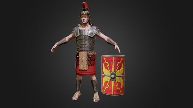 romano guerriero acquistare royalty gratuito 3d modello dsv86 8a224ba 3d print model - Mito3D