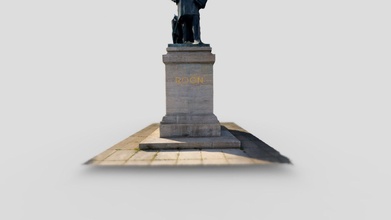 roon Statue Kaufen Lizenzgebühren frei 3d Modell visuelle Bewegungen 84a2954 3d print model - Mito3D