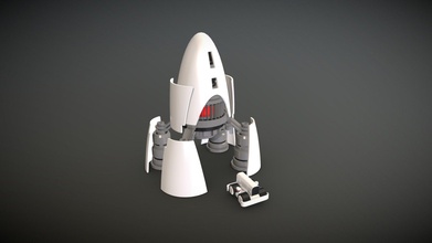 rover wars base - 3d model sakari games sakarigames ce2e61e 3d print model - Mito3D