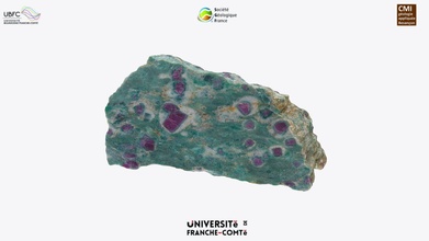 ruby-fuchsite gneiss - download free 3d model soci ologique france sgfrance 727c158 3d print model - Mito3D