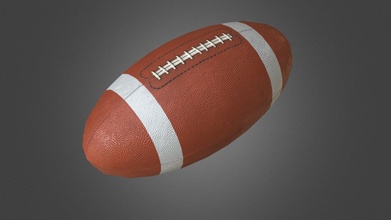 Rugby palla poli pbr modello acquistare royalty gratuito 3d aleksandrkorostyliov cd254b5 3d print model - Mito3D