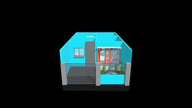 Rumah renaldy 3d modèle melange animasi blendribsanimasi 5d2e108 3d print model - Mito3D