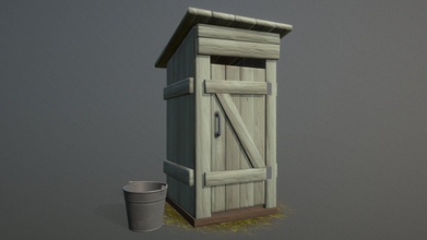 russian outhouse - download free 3d model kobyla 2a 4e515df 3d print model - Mito3D