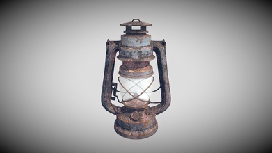 rusted lantern - download free 3d model tayv23 251ecbd 3d print model - Mito3D