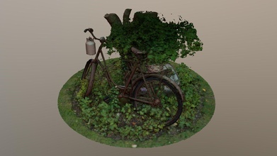 rusty bike agisoftnaturechallenge - download free 3d model mori e795abf 3d print model - Mito3D