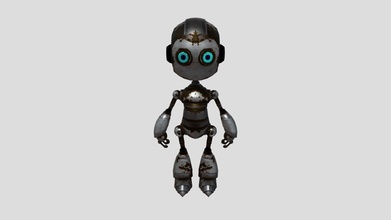 rusty robbie - 3d model connorallery 54f1126 3d print model - Mito3D