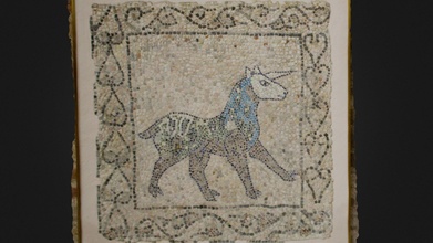 s giovanni evangelista mosaico unicorno - buy royalty free 3d model tommasosaccone d911740 3d print model - Mito3D