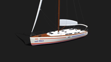 yacht à voile - acheter des redevances gratuit modèle 3d max3dd 296d3f6 de textures tga format 4096x4096 4k pbr metalness 1 jeu voilier 3d print model - Mito3D