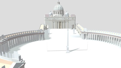 saintpeter basilica - download free 3d model esraaemam19799 cfb7630 3d print model - Mito3D