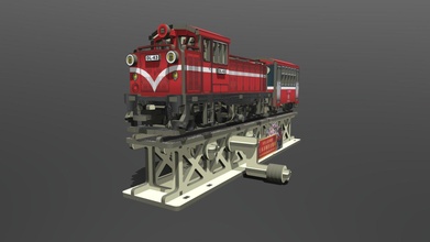 sc 007 Alishan chemin fer diesel locomotive 3d modèle chun weichen 1321671 3d print model - Mito3D