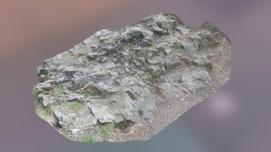 scanned flat rocky surface - 3d model siebencorgie f701fc3 3d print model - Mito3D