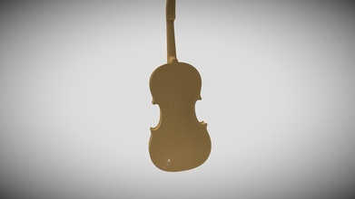 gescannt Violine 3d Modell gb jacobi 9722589 3d print model - Mito3D