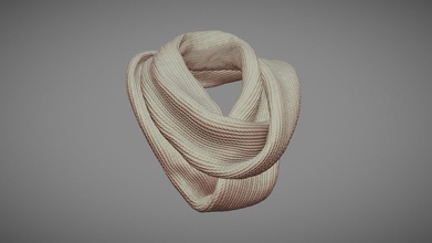 scarf buckle triple ring with diameter 25mm 3D Print Model in Other 3DExport