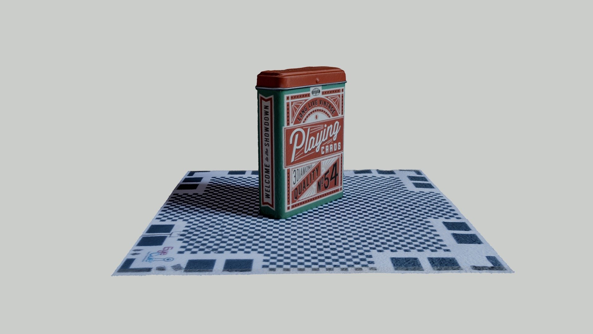 scatola di carte da gioco - modello 3d eleonoraoppoliti a2c7db0 esercitazione fotogrammetria mediante metashape 3D print model - Mito3D