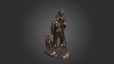 trésors berger rencontré chien 3d modèle erfgoed Gueldre Patrimoine 3545342 3d print model - Mito3D