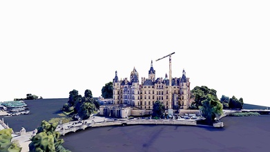 schwerin castle lake palace germany scan - buy royalty free 3d model asen asensio 721607c 3d print model - Mito3D