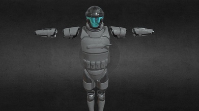 sci armor kevlar 3d modello nicholasmaracich ce009bf 3d print model - Mito3D