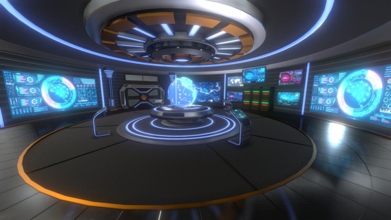 sci fi komut oda iç 3d model satın almak telif Bedava 3ddisco faliyet alani sahne bilimkurgu fütüristik Uzay uzay gemisi çevre spaceship interior scene room scifi futuristic command 3d print model - Mito3D