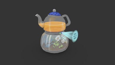sci-fi teapot - download free 3d model siapap c159808 3d print model - Mito3D