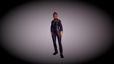 sci fi femminile amministratore - modello 3d warlord720 3220489 semplice uniforme tunica e pantaloni funziona bene sia maschio che femmina di creatore carattere 201 caratteri 3d print model - Mito3D