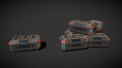 scifi crate - download free 3d model mojackal 3dd46e9 3d print model - Mito3D