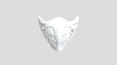 akrep maske 3d model uzaysal hayal gücü kuzzzzzmin 8b6f83d 3d print model - Mito3D